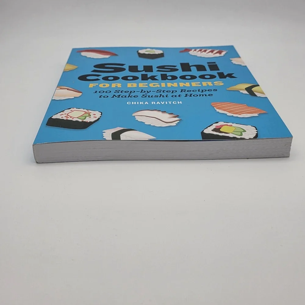 Sushi Cookbook for Beginners Paperback 100 Recipes Japanese Cuisine Healthy Food